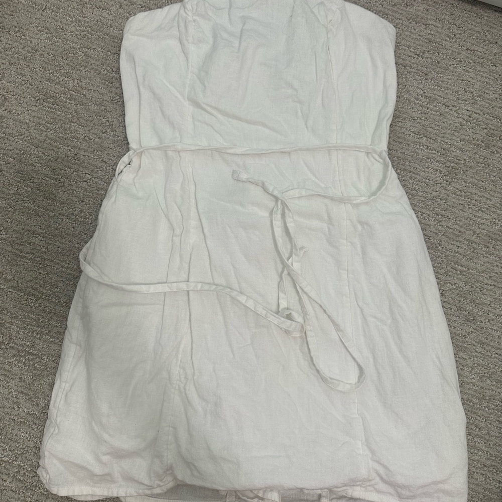 Strapless dress